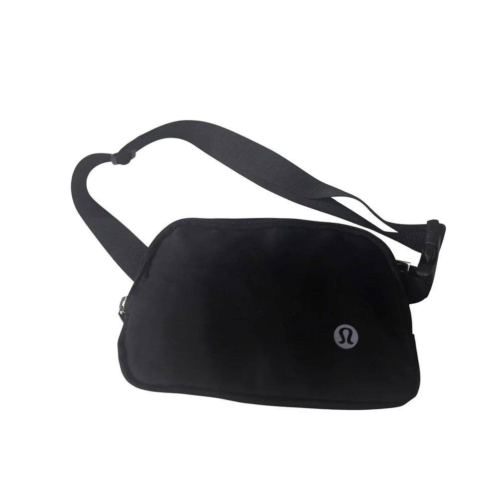 Lululemon Everywhere Belt Bag Black Adjustable Strap Crossbody Fanny Pack 1L